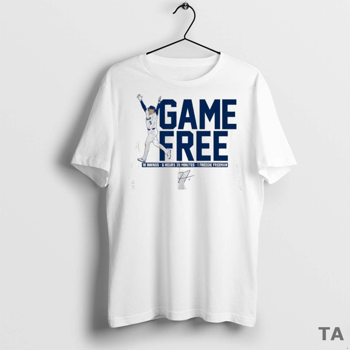 Top Los Angeles Dodgers Game Free 18 Innings 6 Hours 39 Minutes 1 Freddie Freeman T-Shirts, Hoodie, Sweatshirt