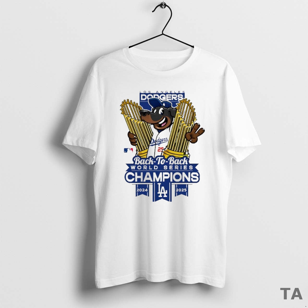 Top Los Angeles Dodgers The 2024 2025 Back To Back World Series Champions Dog And T-Shirts, Hoodie, Sweatshirt