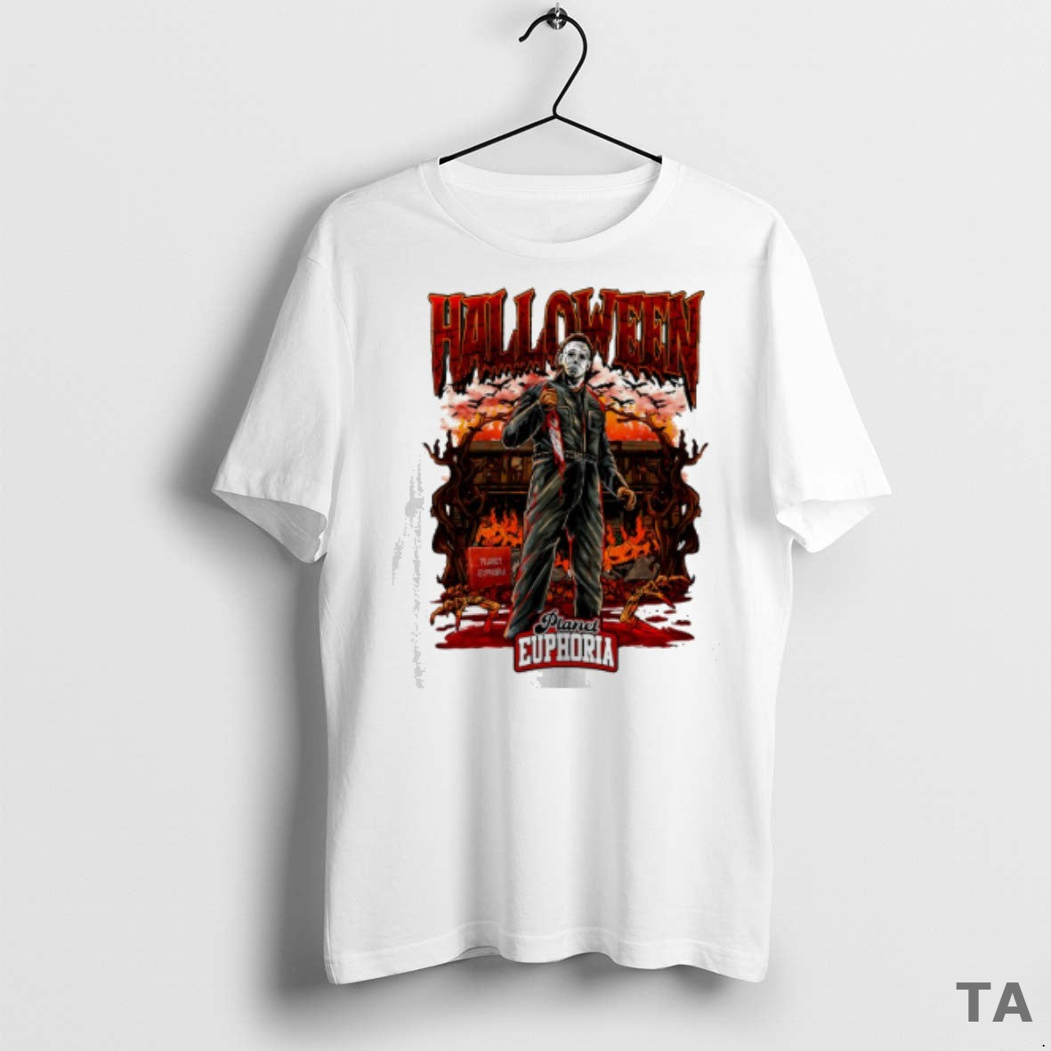 Top Michael Myers Trick Or Treat Halloween Comic T Shirt Sweater
