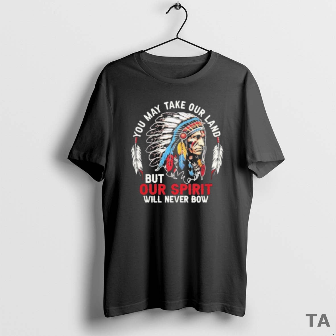 Top Native American You May Take Our Land Butour Sprint Will Never Bow T-Shirts, Hoodie, Sweatshirt | InkNestWear.com