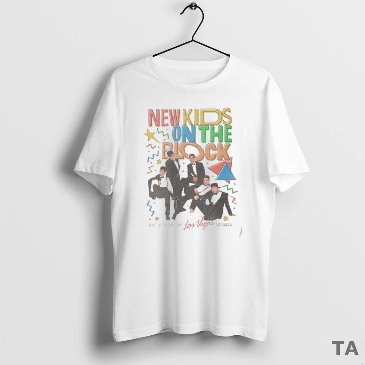 Top New Kids On The Block The Right Stuff Las Vegas Nevada Vintage Dolby Live T-Shirts, Hoodie, Sweatshirt | InkNestWear.com
