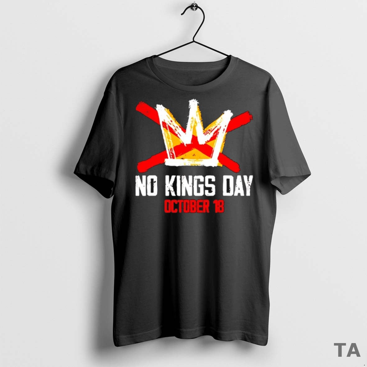 Top No Kings Day October 18 Anti Trump T Shirt Sweater