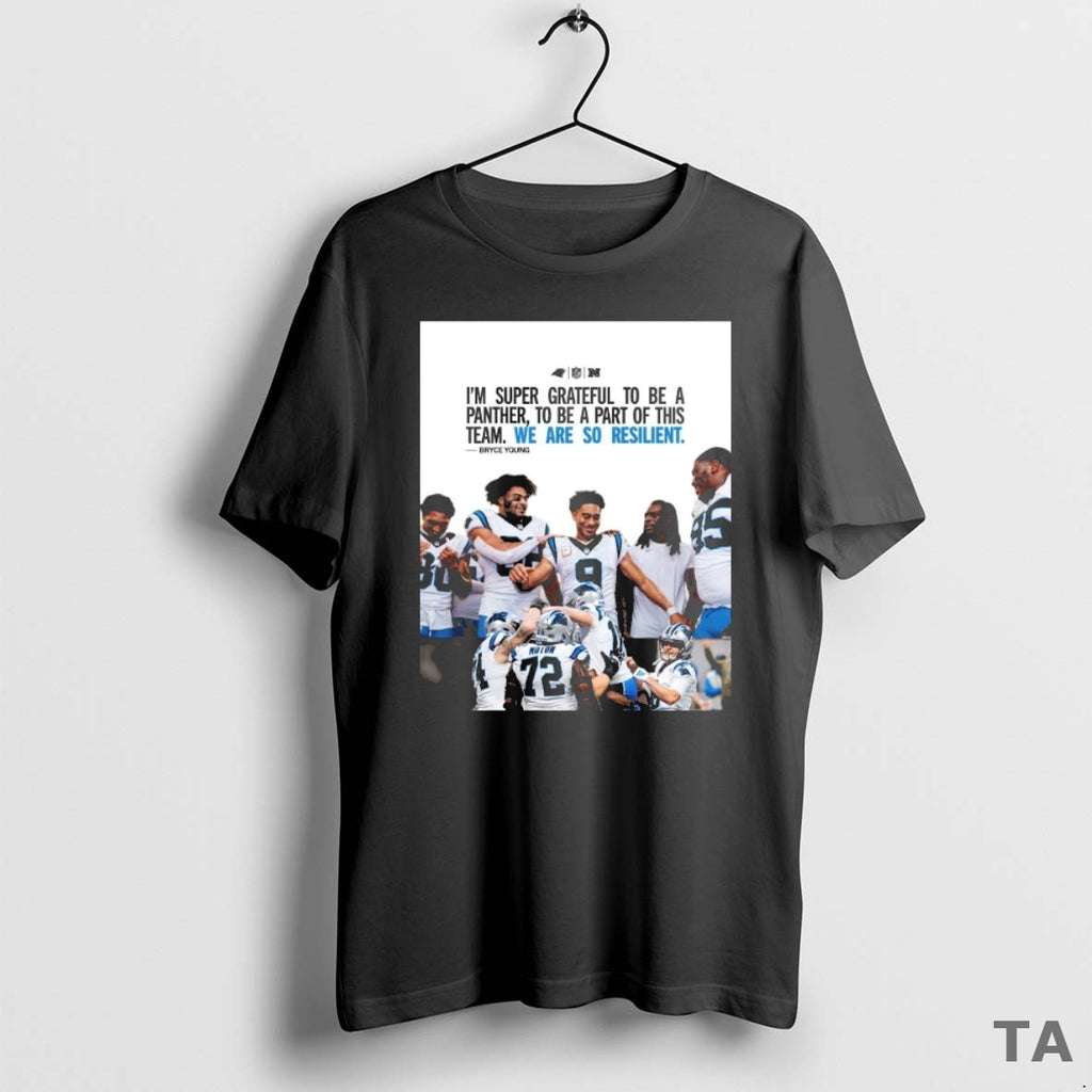 Top Panthers Bryce Young Im Super Grateful To Be A Panther To Be A Part T-Shirts, Hoodie, Sweatshirt | InkNestWear.com