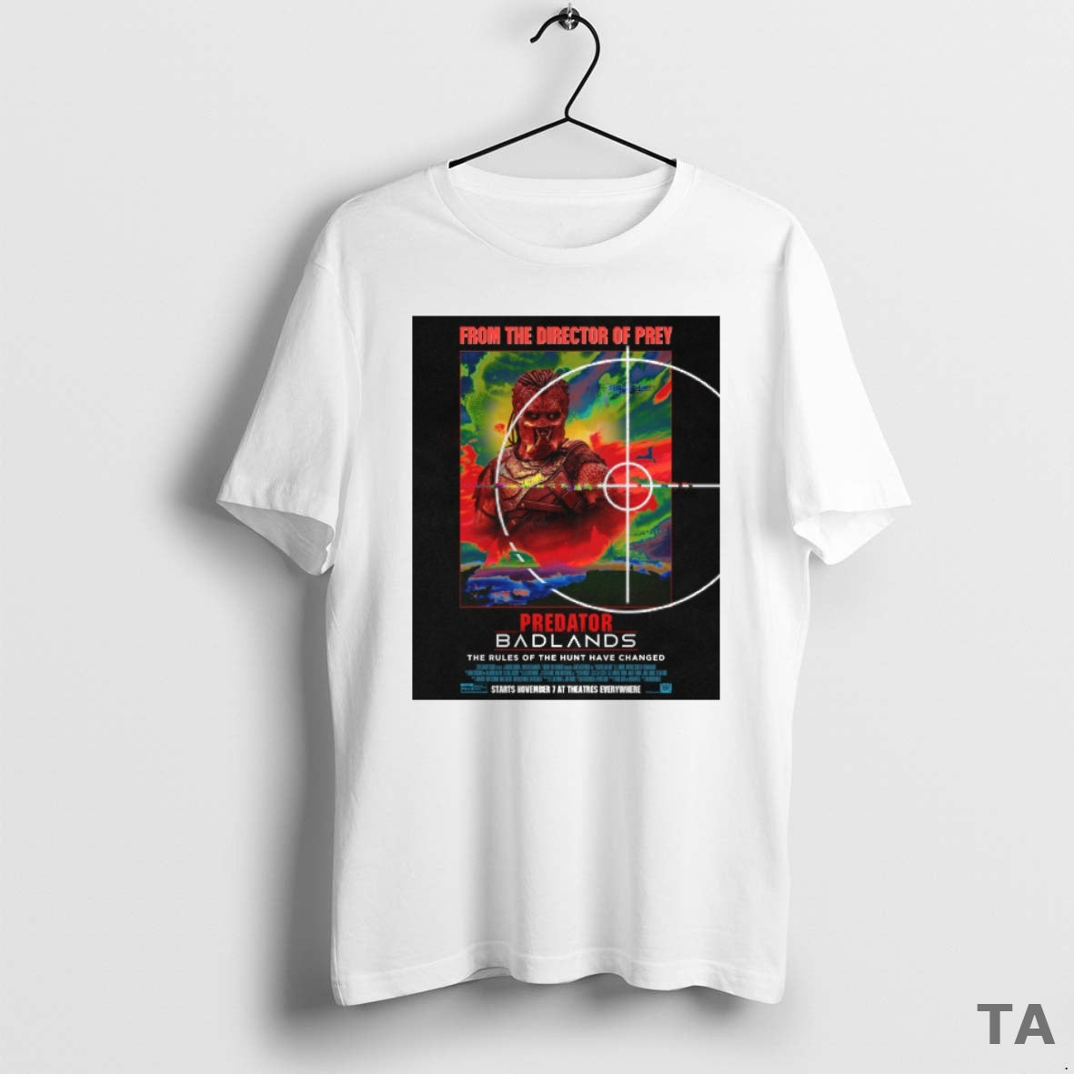 Top Predator Badlands The Rules Of The Hunt Have Changed November 7 2025 At Theatres T-Shirts, Hoodie, Sweatshirt