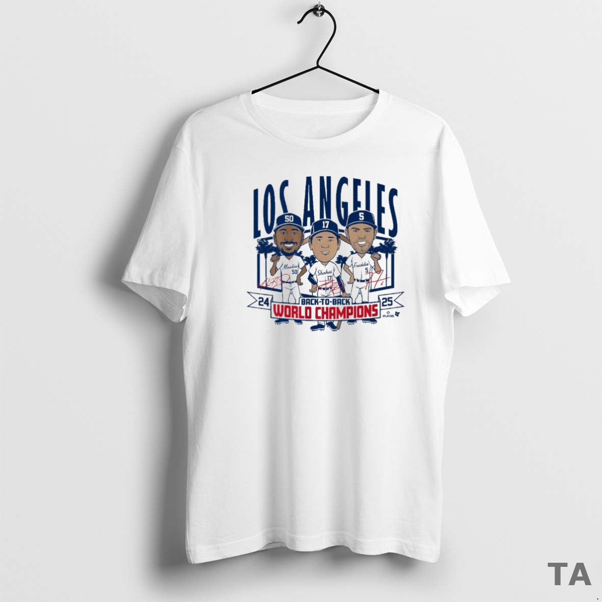 Top Shohei Ohtani Freddie Freeman And Mookie Betts Los Angeles Dodgers Mlb 2025 Back To T-Shirts, Hoodie, Sweatshirt