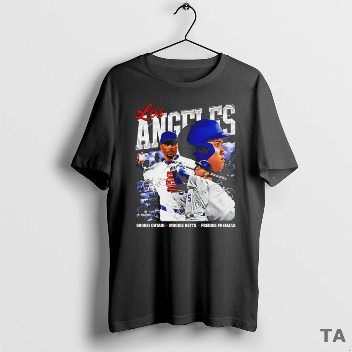 Top Shohei Ohtani Mookie Betts And Freddie Freeman Los Angeles Dodgers Trio Signature T-Shirts, Hoodie, Sweatshirt