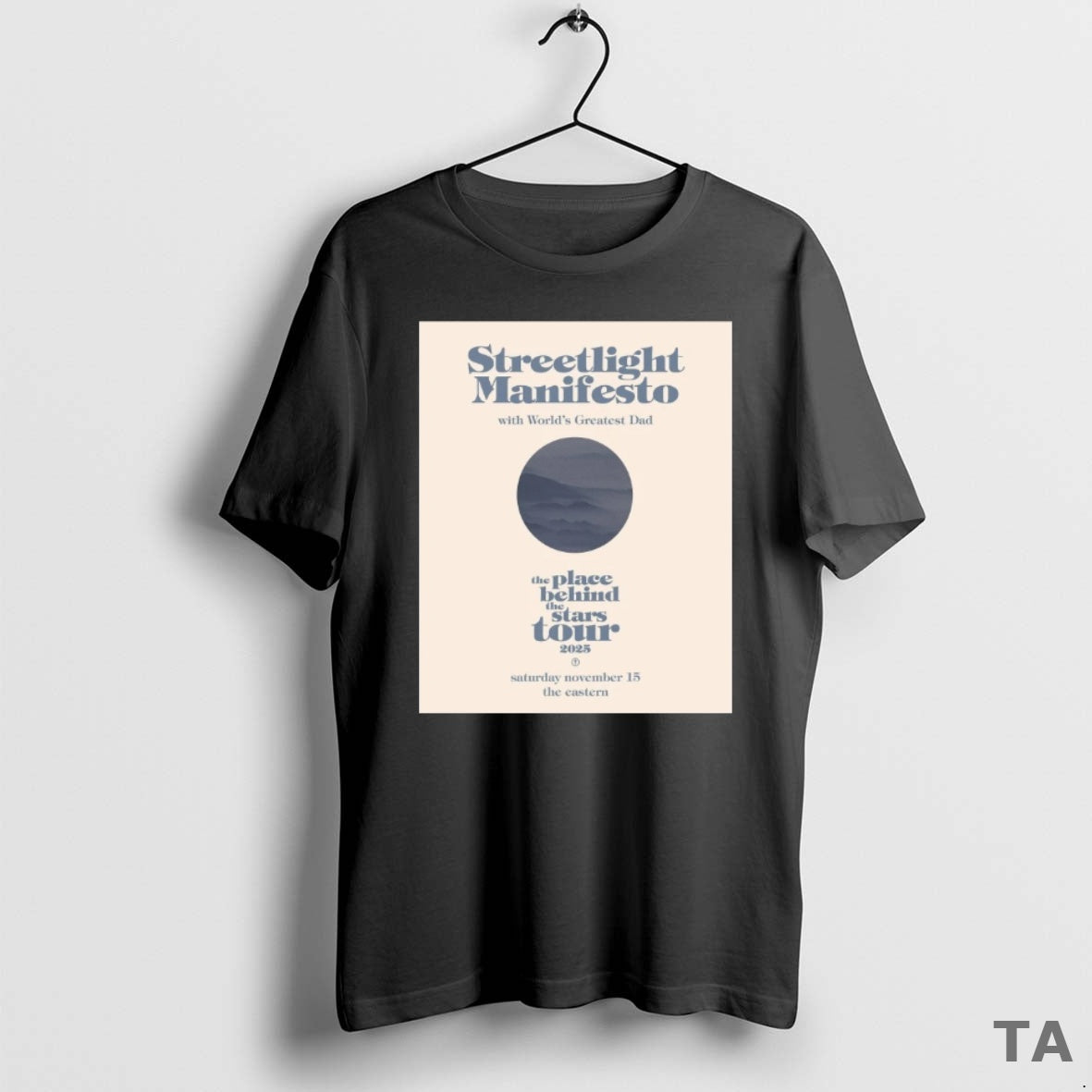 Top Streetlight Manifesto November 15 2025 The Place Behind The Stars Tour The Eastern T-Shirts, Hoodie, Sweatshirt
