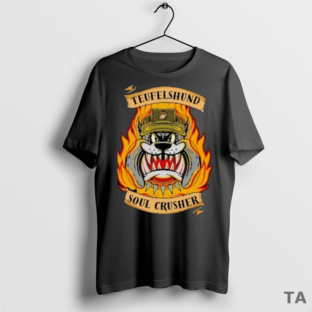 Top Teufelshund Soul Crusher Halloween T Shirt Sweater