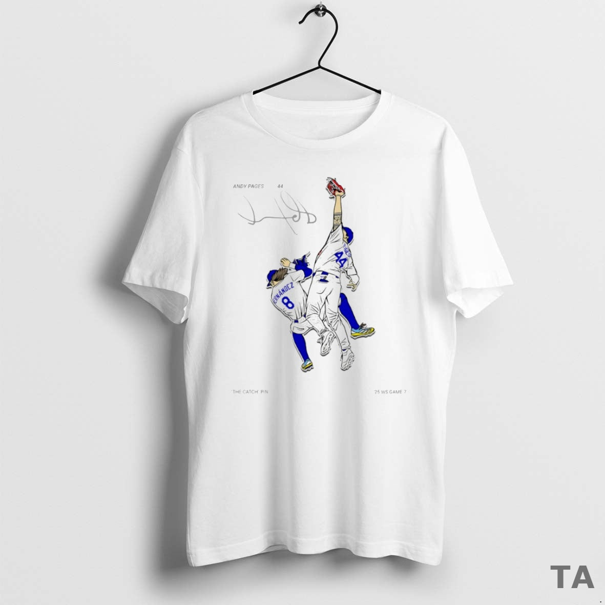 Top The Catch Andy Pages 2025 World Series Champs Los Angeles Dodgers Circle T-Shirts, Hoodie, Sweatshirt | InkNestWear.com