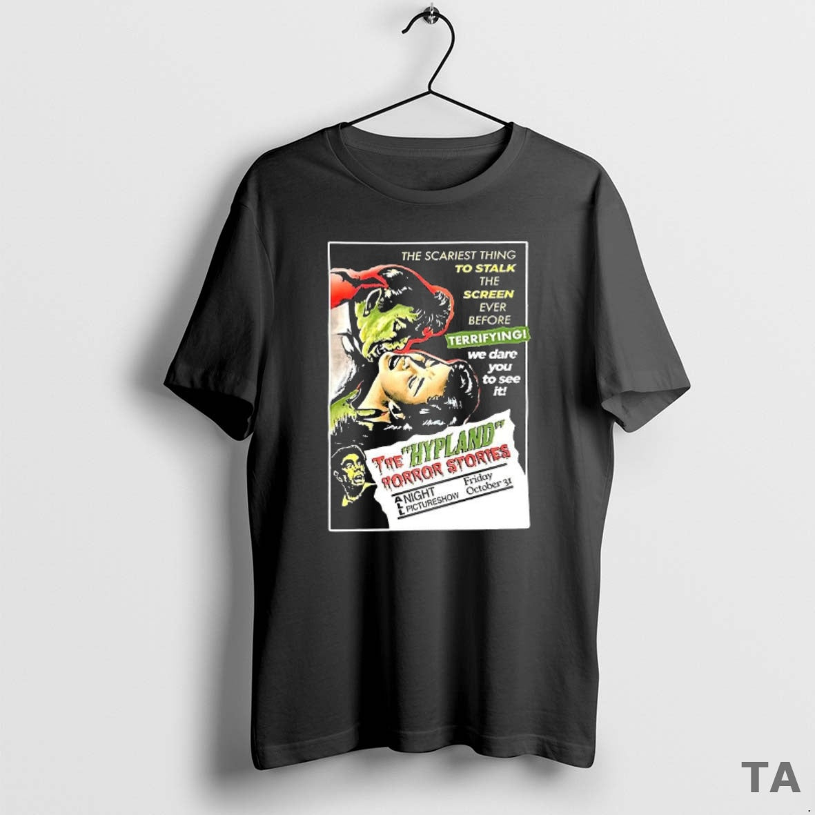 Top The Scariest Thing To Stalk The Screen Ever Before Halloween Horror Comic T-Shirts, Hoodie, Sweatshirt | InkNestWear.com