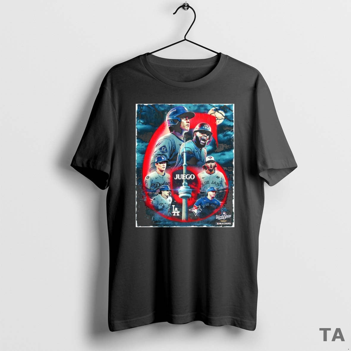 Top Toronto Blue Jays Vs Los Angeles Dodgers World Series 2025 Juego 6 Halloween Day T-Shirts, Hoodie, Sweatshirt