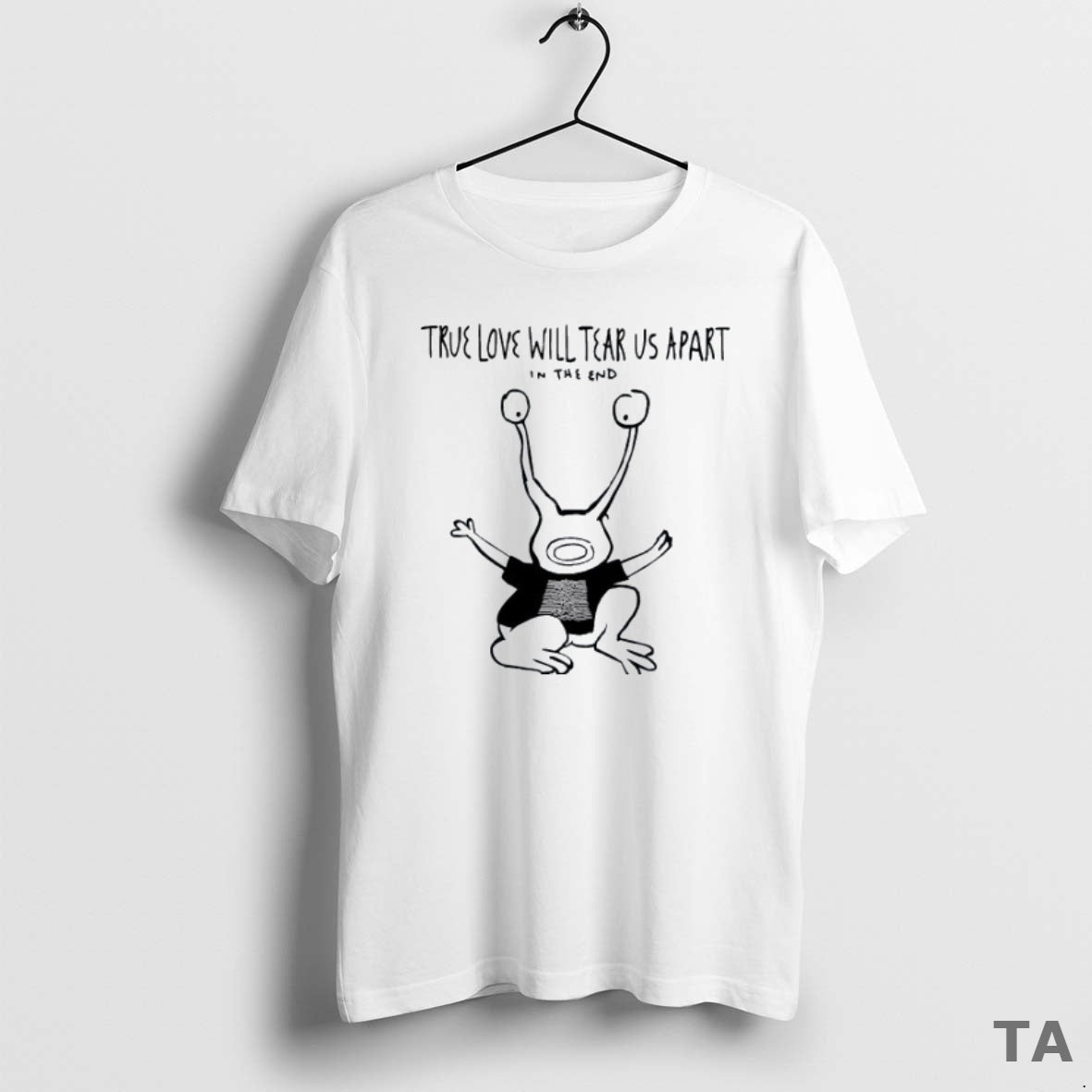 Top True Love Will Tear Us Apart In The End Joy Division Unknown Pleasures T-Shirts, Hoodie, Sweatshirt | InkNestWear.com