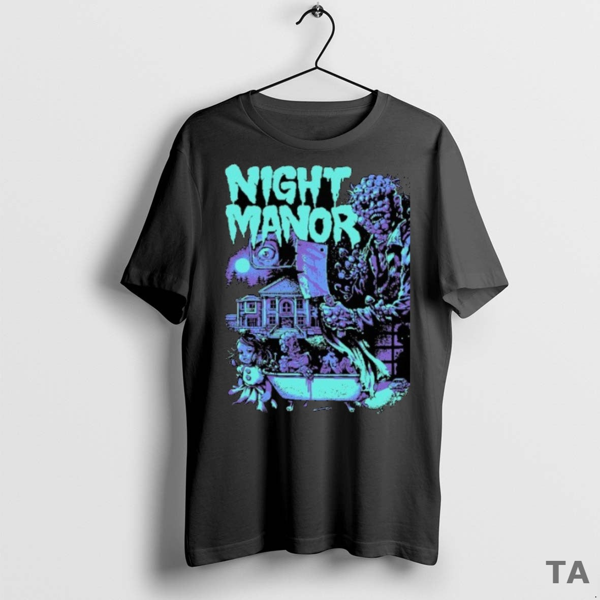 Top Ufo 50 Night Manor T Shirt Sweater
