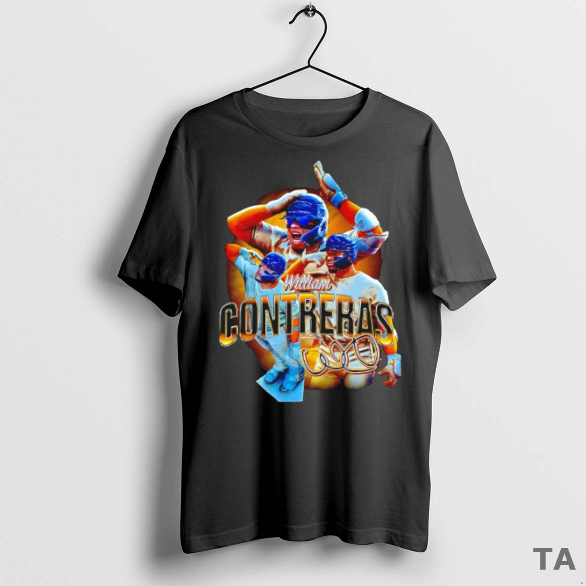 Top William Contreras Milwaukee Brewers Signature Graphic T Shirt Sweater