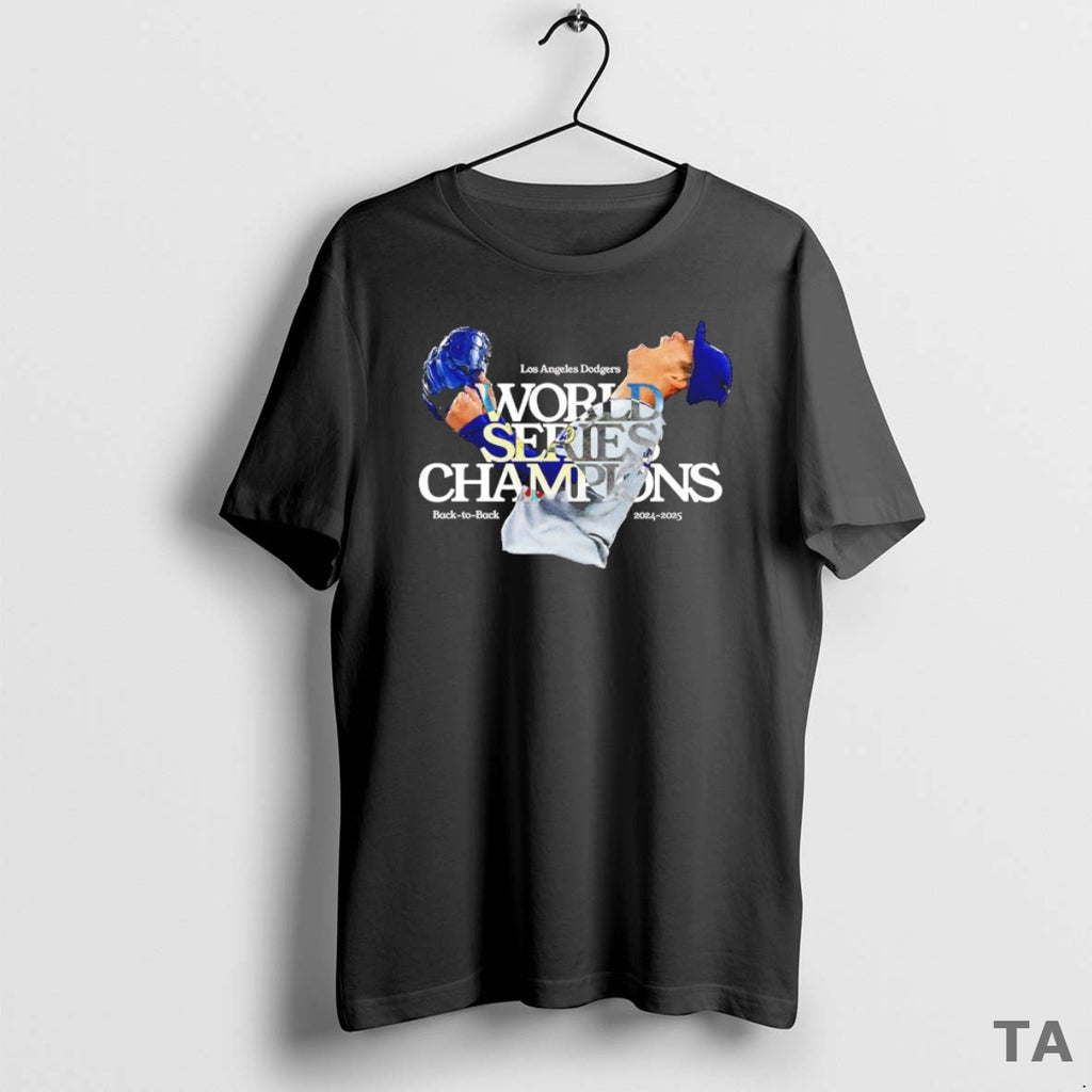 Top Yoshinonu Yamamoto Los Angeles Dodgers World Series Champions Back To Back 2024 2025 T-Shirts, Hoodie, Sweatshirt