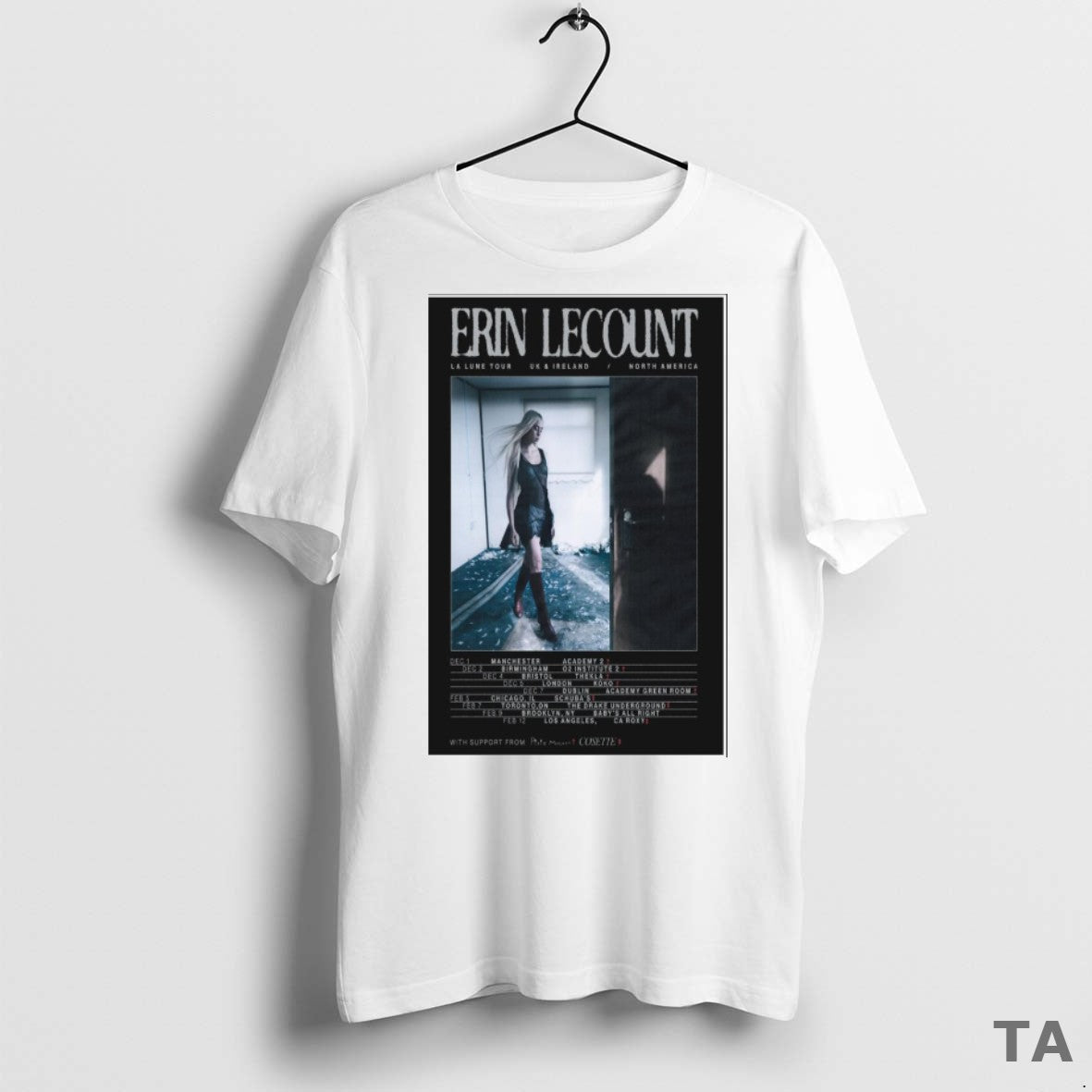 Top Erin Lecount La Lune Tour 2025 2026 T Shirt Sweater