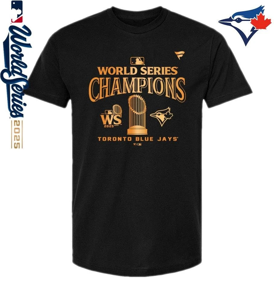 Toronto Blue Jays 2024 World Series Champions Trophy Parade T-Shirt