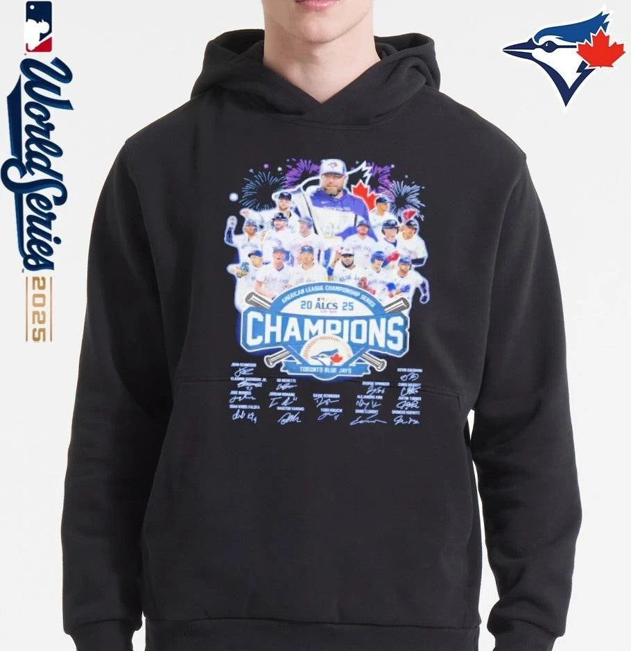Toronto Blue Jays 2025 Road To World Series Champions T-Shirt