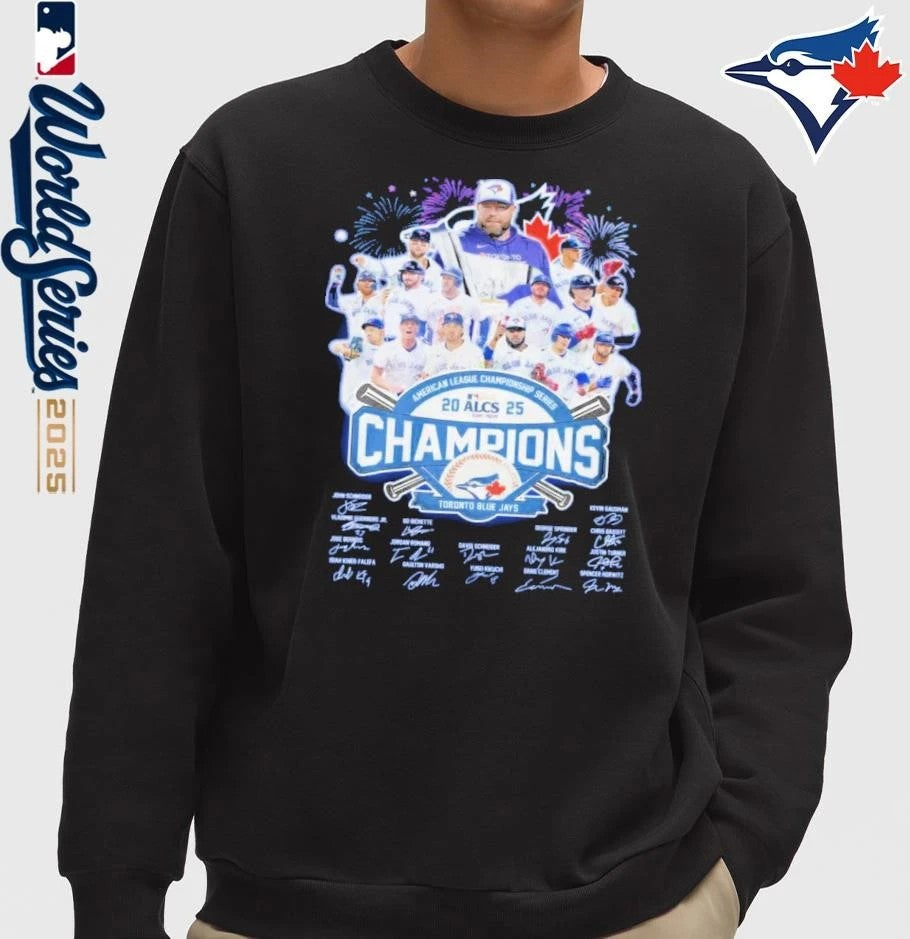 Toronto Blue Jays 2025 Road To World Series Champions T-Shirt