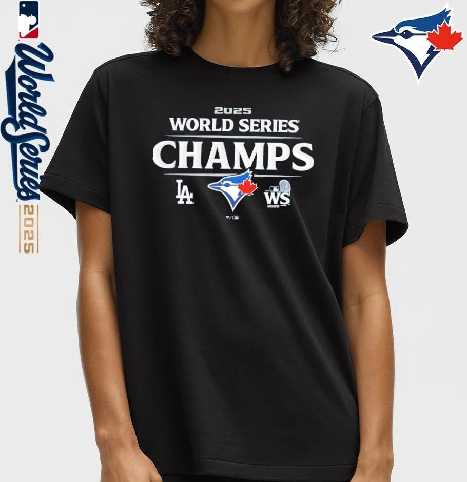 Toronto Blue Jays World Series Champions Official Logo Graphic 2025 T-Shirt