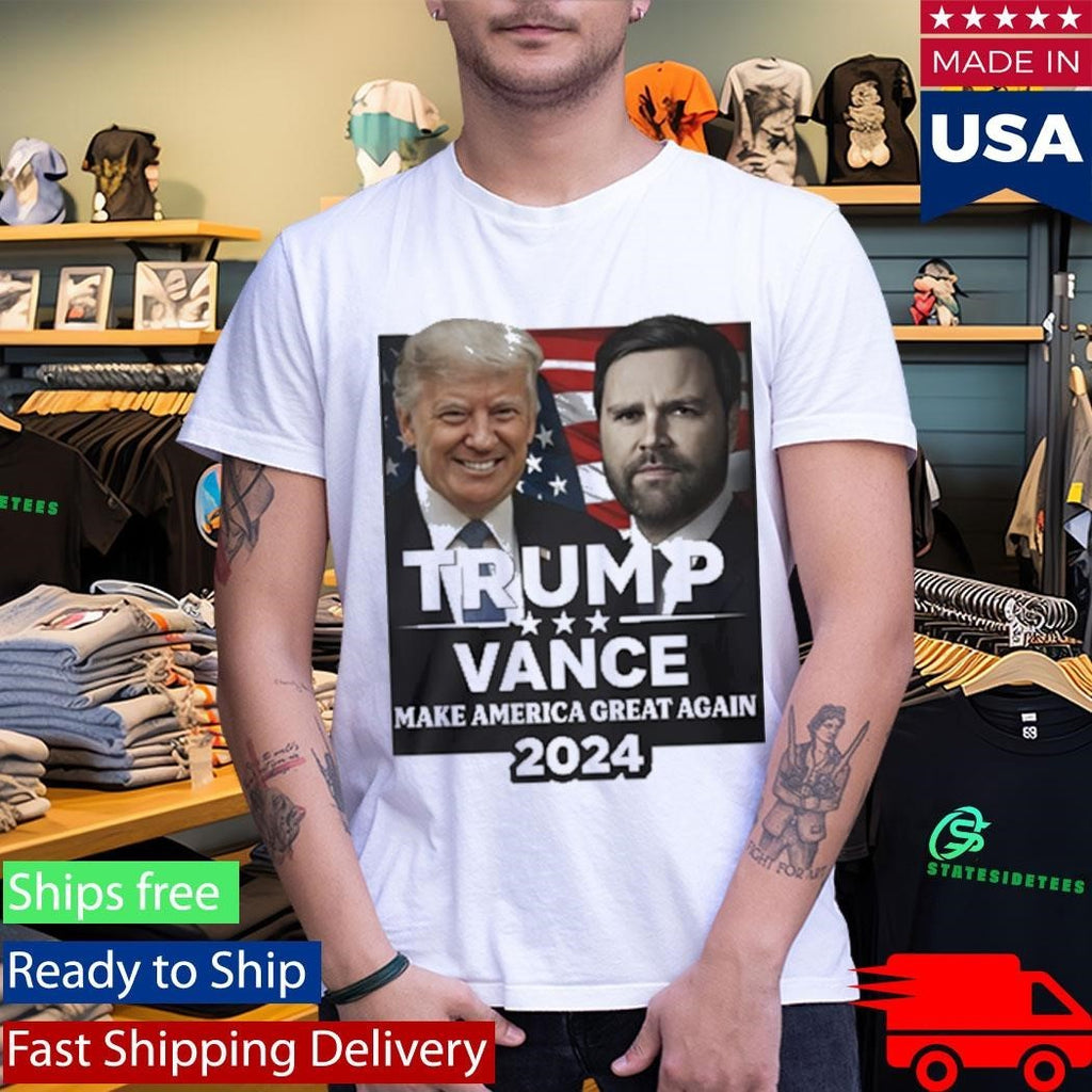 Toyota Chairman Akio Toyoda Wearing Trump Vance Make America Great Again 2024 Shirt