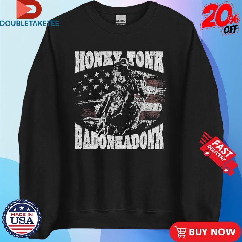 Trace Adkins Honky Tonk Badonkadonk Horse American Flag Shirts