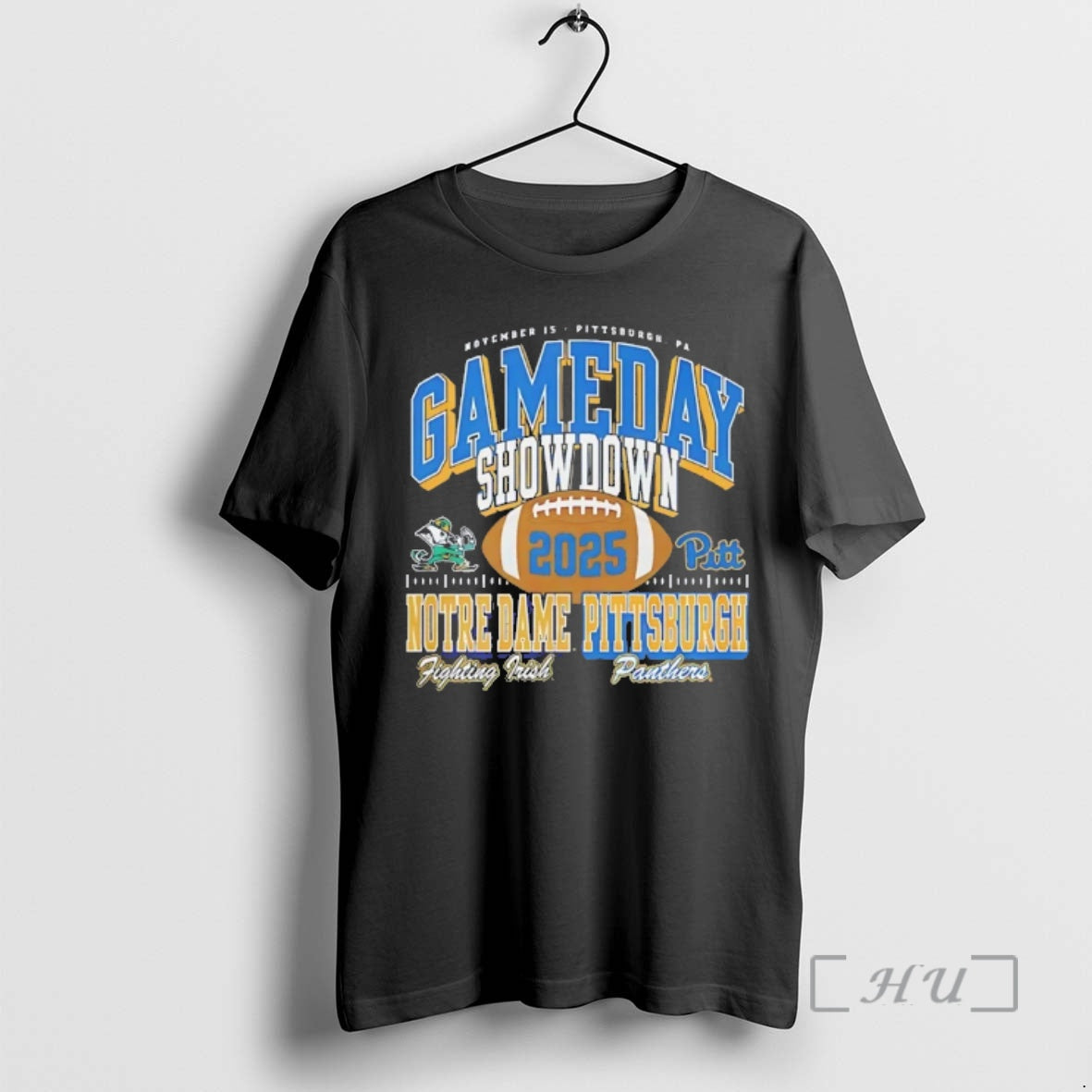 Trending 2025 Gameday Showdown Pitt Panthers Football Vs Notre Dame Fighting Irish T-Shirts, Hoodie, Sweatshirt