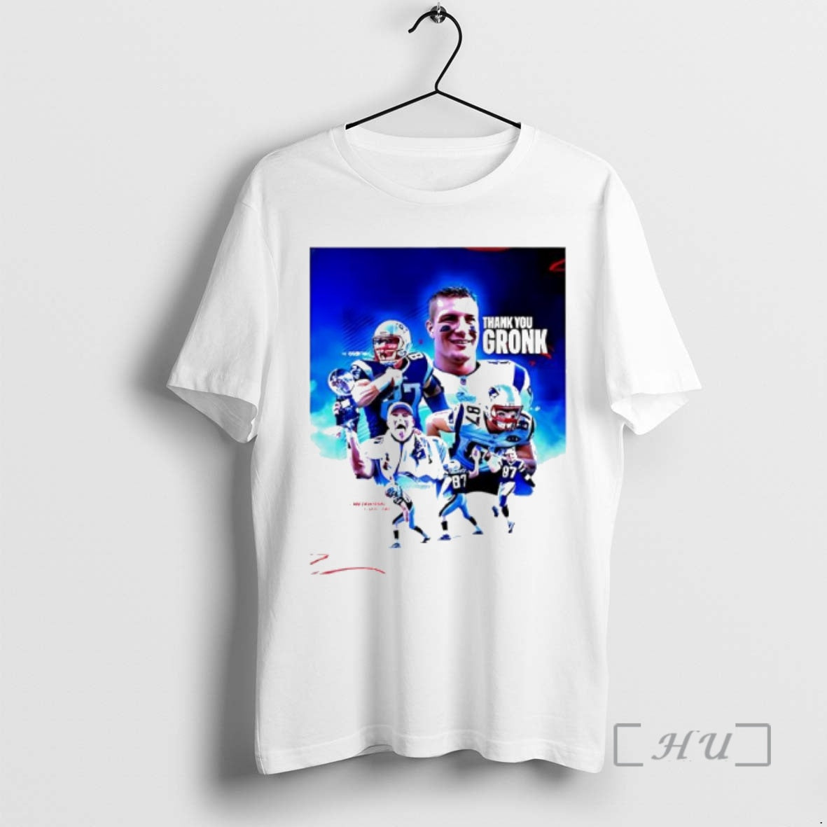 Trending 2025 Patriot Thank You Gronk Graphic T-Shirts, Hoodie, Sweatshirt | InkNestWear.com