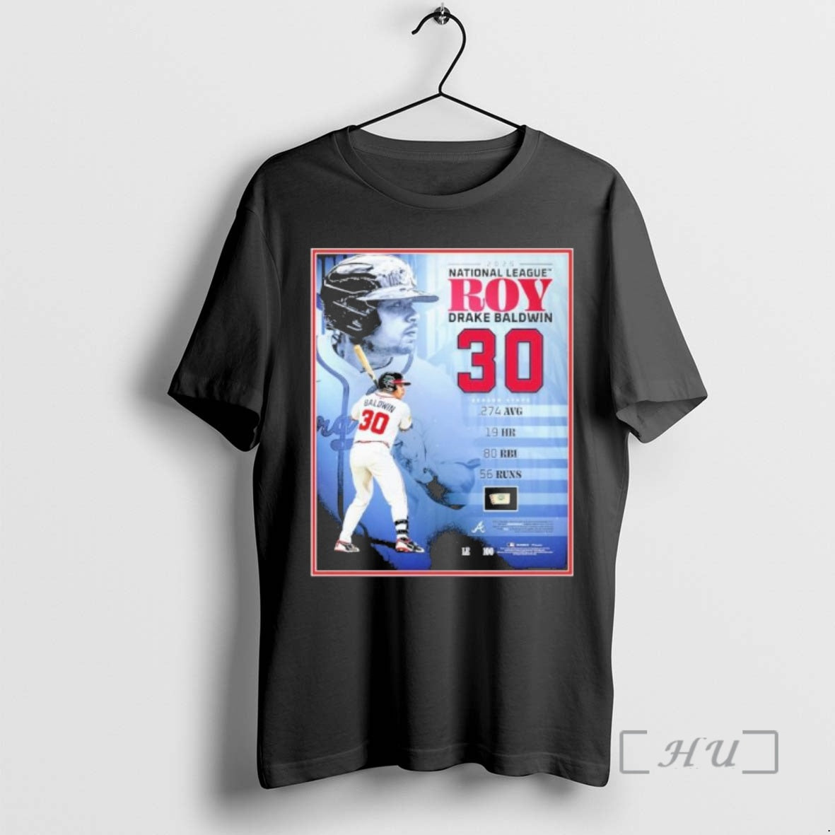 Trending 30 Drake Baldwin Atlanta Braves 2025 National League Roy T-Shirts, Hoodie, Sweatshirt