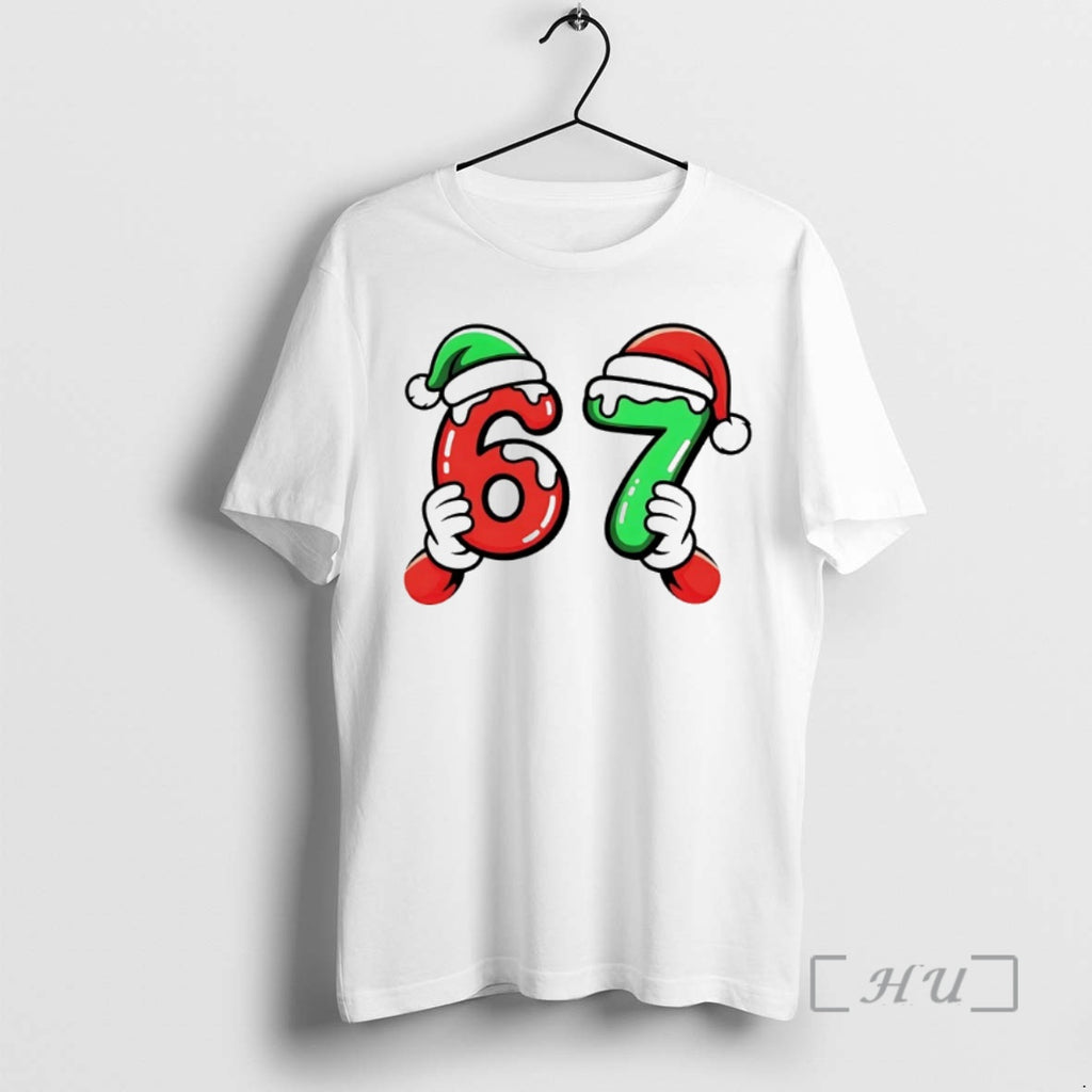 Trending 67 Santa Hands Christmas T-Shirts, Hoodie, Sweatshirt | InkNestWear.com