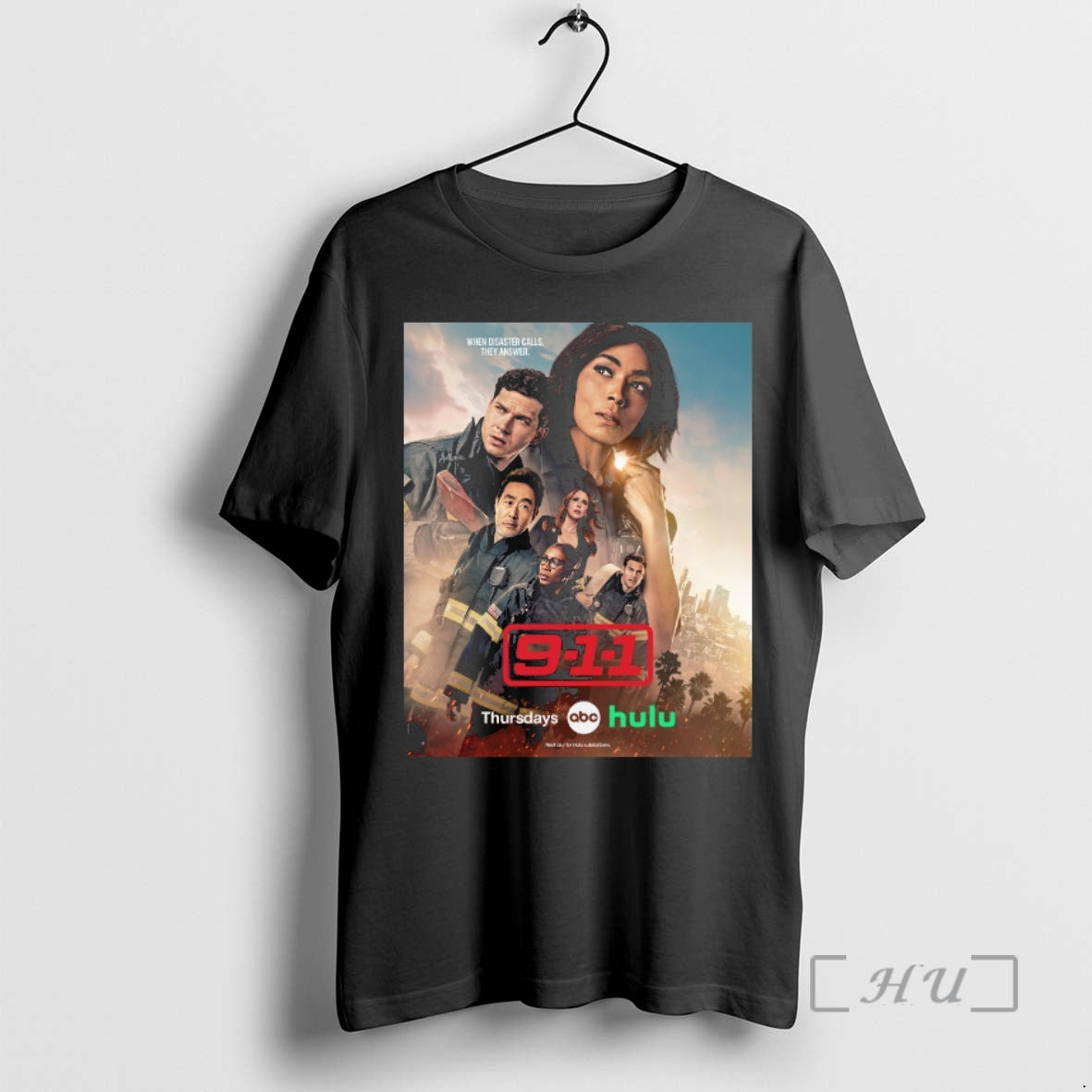 Trending 9 1 1 When Disaster Calls They Answer Season 9 Cast T-Shirts, Hoodie, Sweatshirt | InkNestWear.com