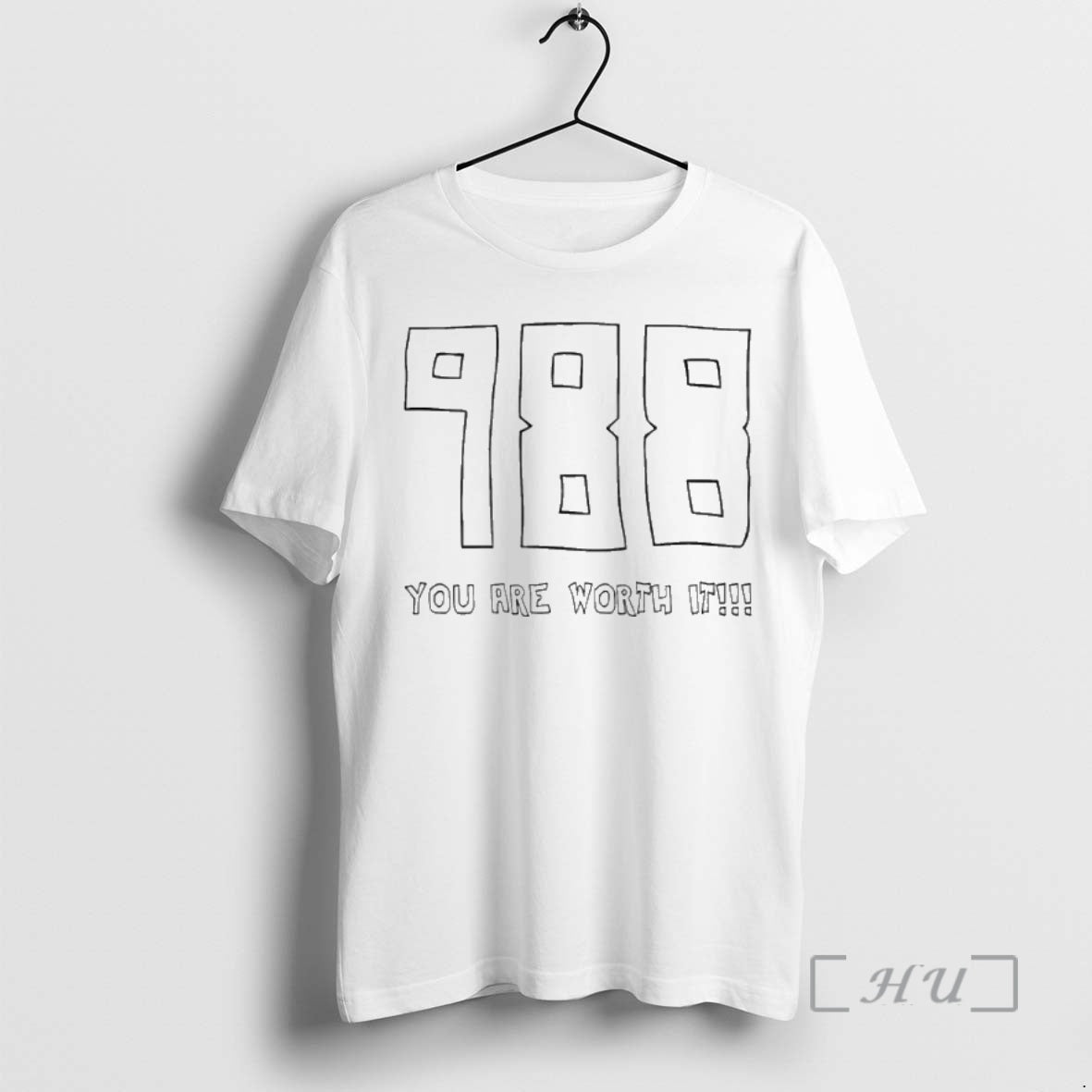 Trending 988 You Are Worth It T-Shirts, Hoodie, Sweatshirt | InkNestWear.com