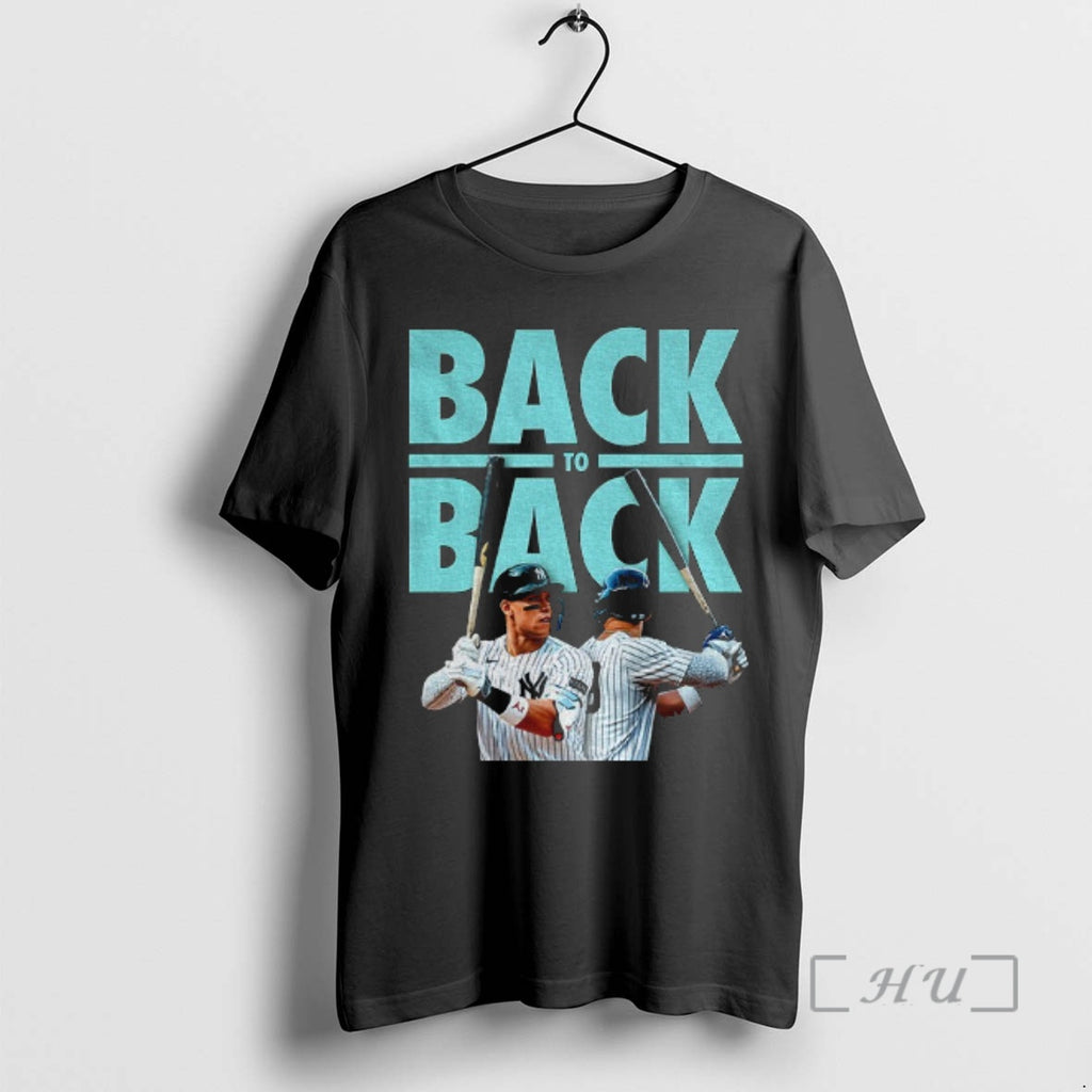 Trending Aaron Judge Joins Yogi Berra New York Yankees Baseball American League Back To Back T-Shirts, Hoodie, Sweatshirt