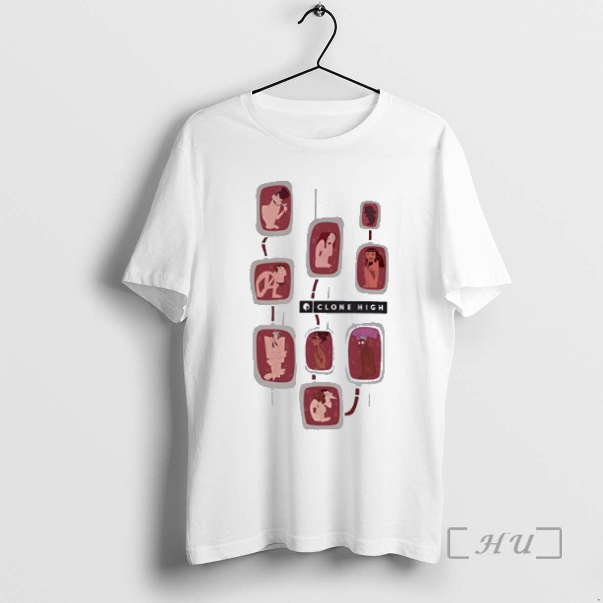 Trending Abe Lincoln Joan Of Arc Gandhi Cleopatra Jfk And Scudworth High Character Pods Premium T-Shirts, Hoodie, Sweatshirt
