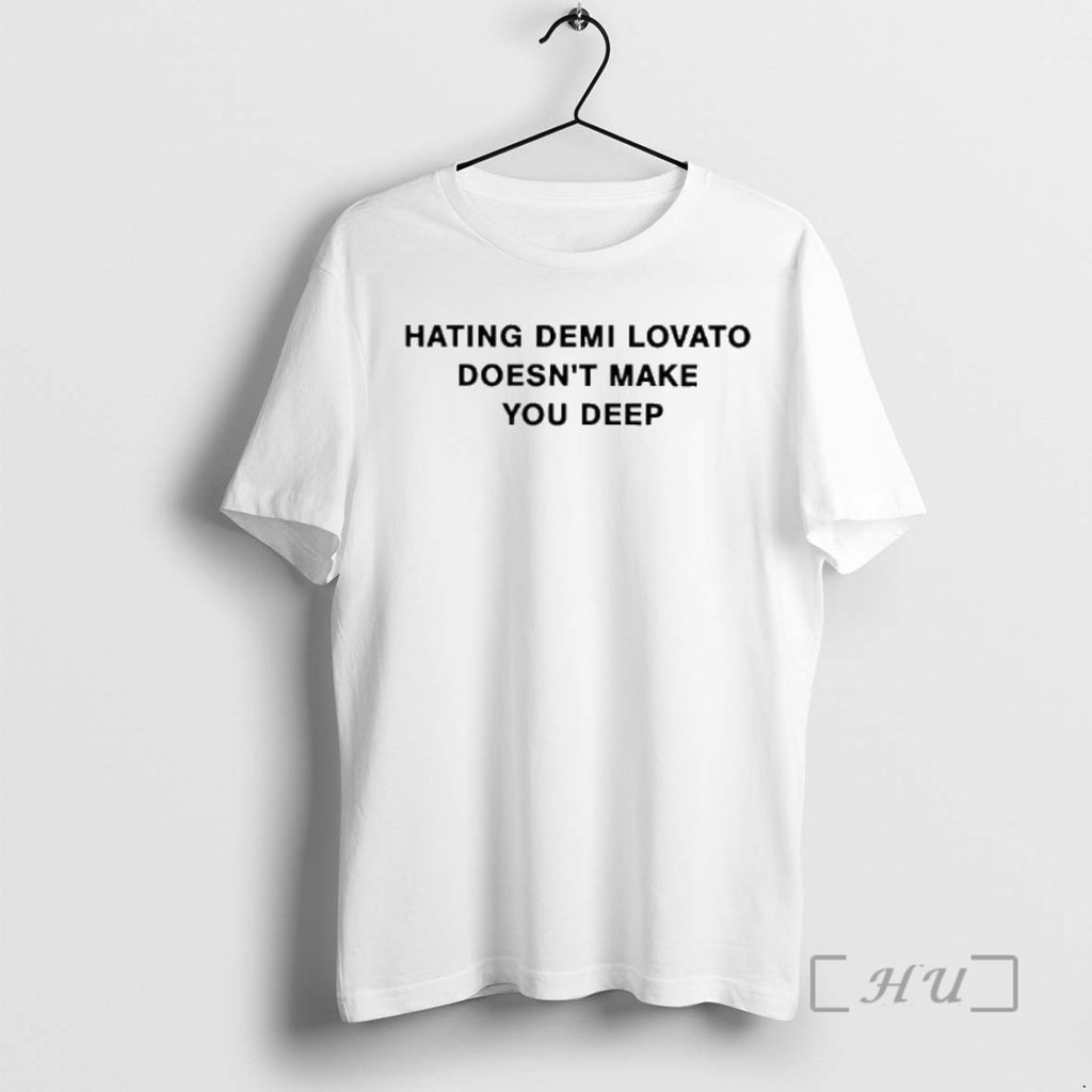 Trending Addison Rae Hating Demi Lovato Doesn_e2_80_98t Make You Deep T-Shirts, Hoodie, Sweatshirt | InkNestWear.com