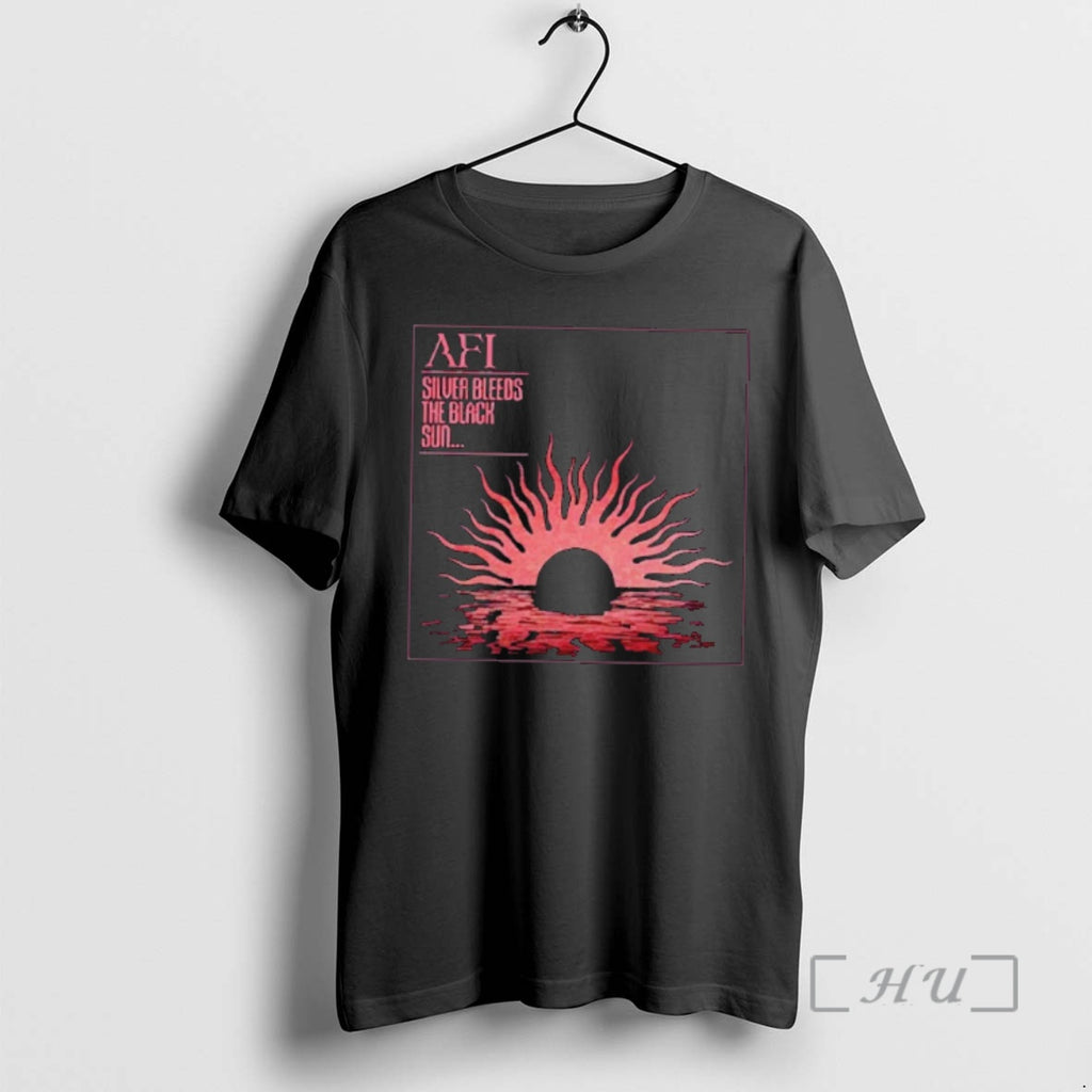 Trending Afi Silver Bleeds The Black Sun T-Shirts, Hoodie, Sweatshirt | InkNestWear.com