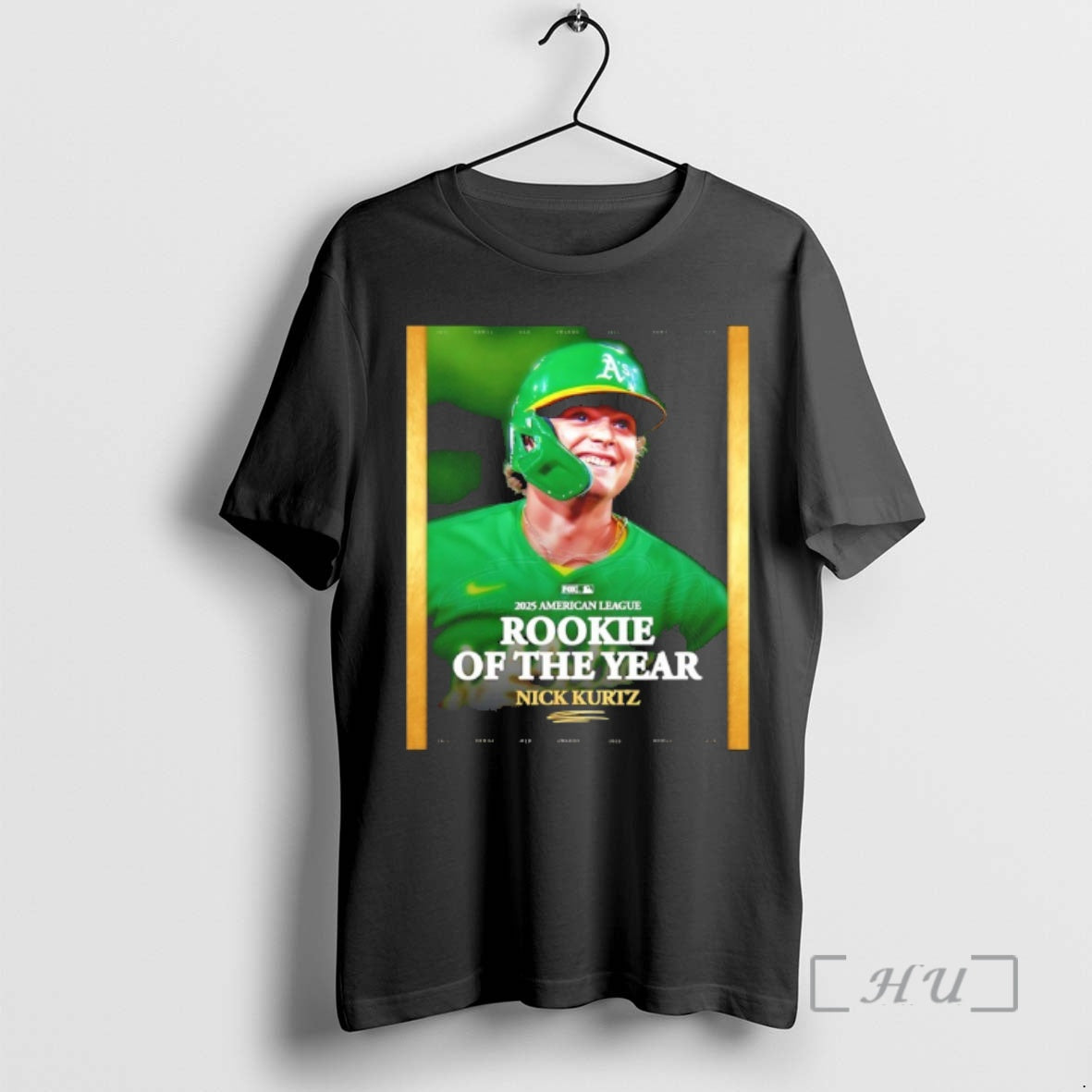 Trending Athletics Baseball Nick Kurtz Is The 2025 Al Rookie Of The Year Premium T-Shirts, Hoodie, Sweatshirt