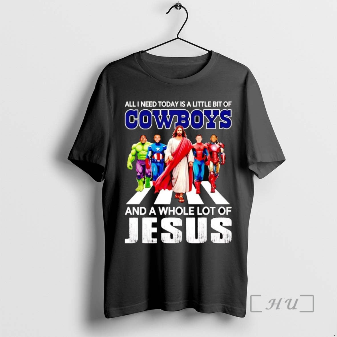 Trending Avengers All I Need Today Is A Little Bit Of Cowboys And A Whole T-Shirts, Hoodie, Sweatshirt | InkNestWear.com