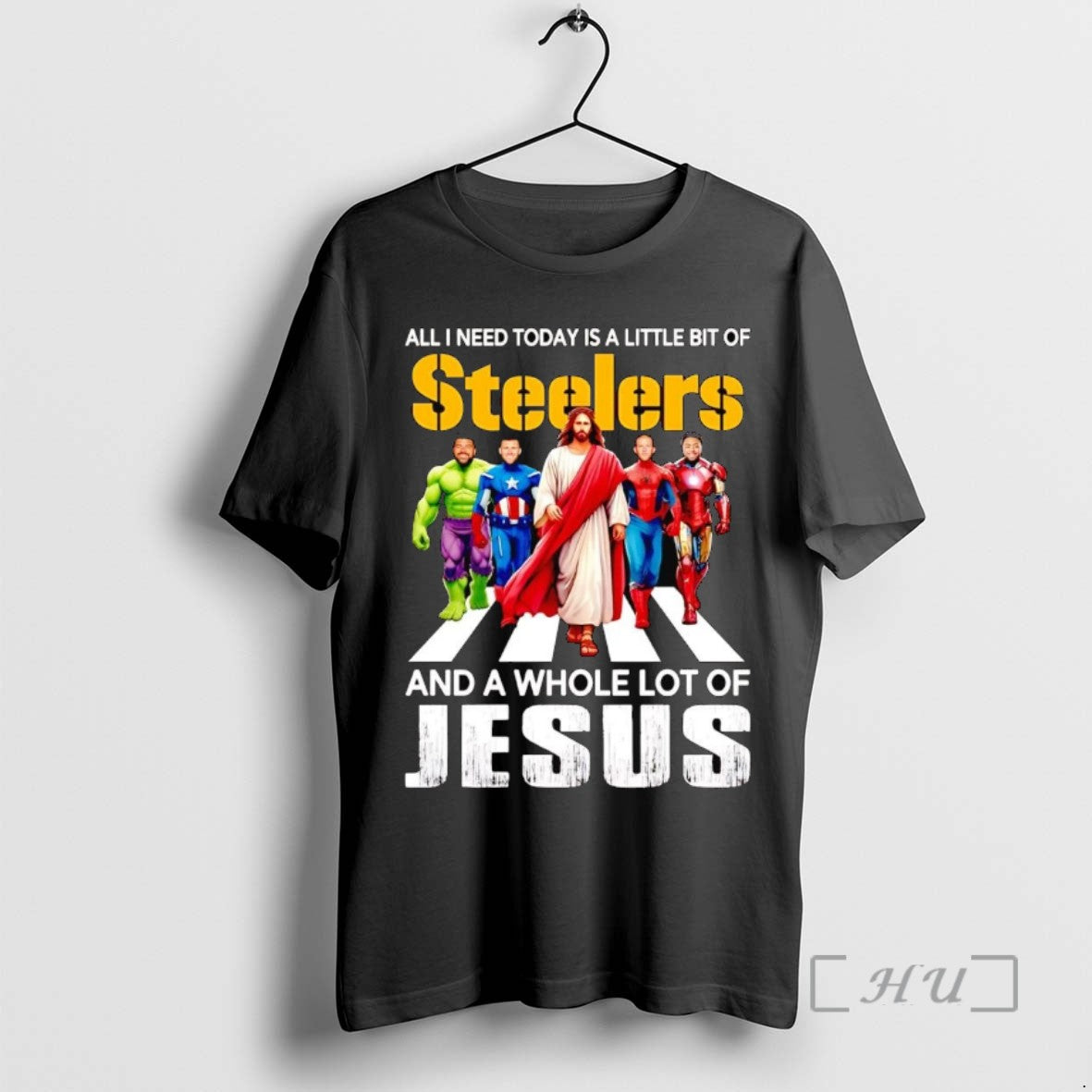 Trending Avengers All I Need Today Is A Little Bit Of Steelers And A Whole T-Shirts, Hoodie, Sweatshirt | InkNestWear.com