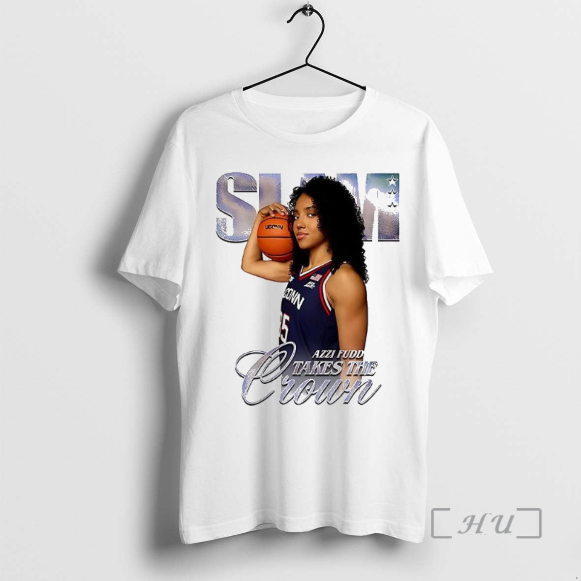 Trending Azzi Fudd Uconn Huskies Basketball Slam Take The Crown T-Shirts, Hoodie, Sweatshirt | InkNestWear.com