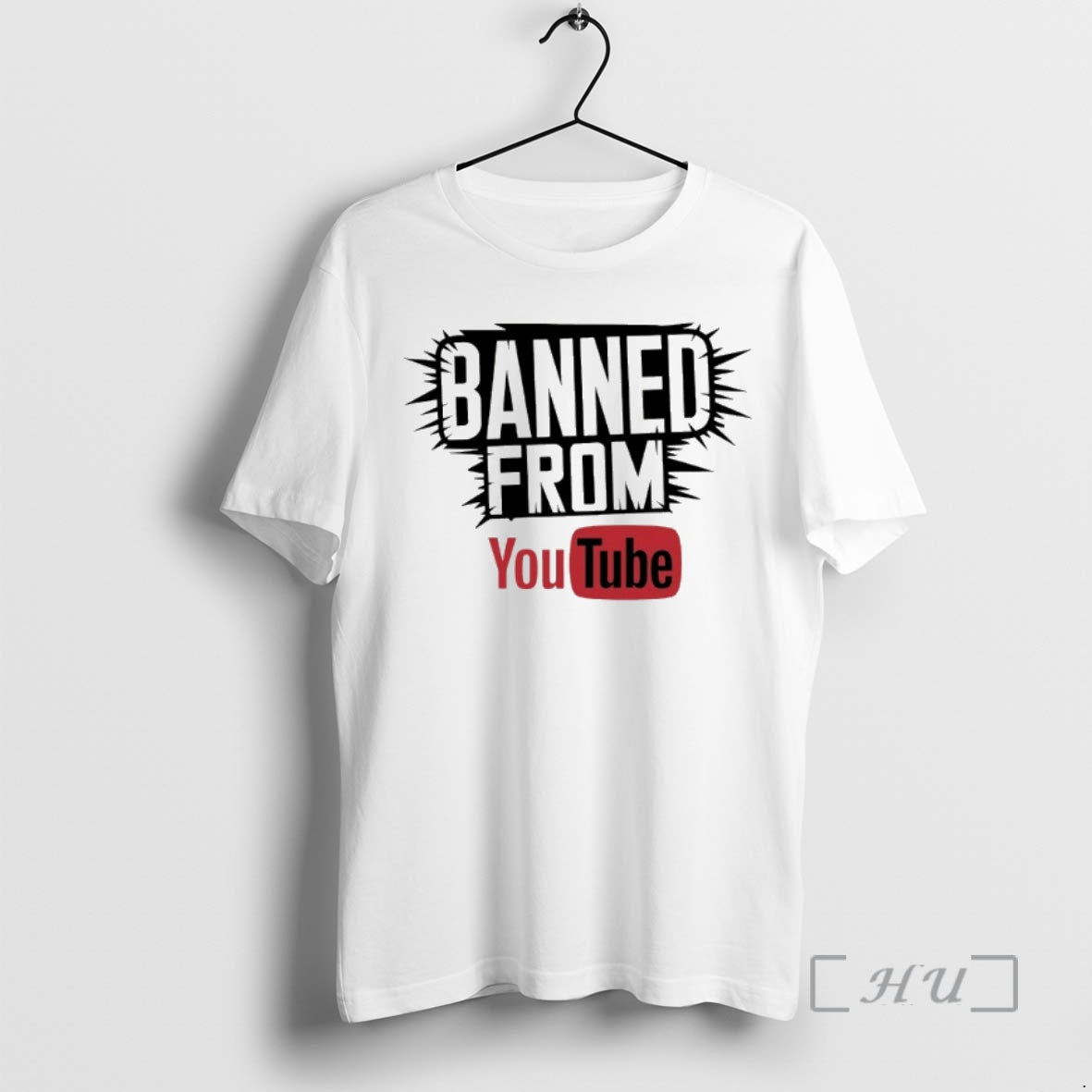 Trending Banned From Youtube T-Shirts, Hoodie, Sweatshirt | InkNestWear.com