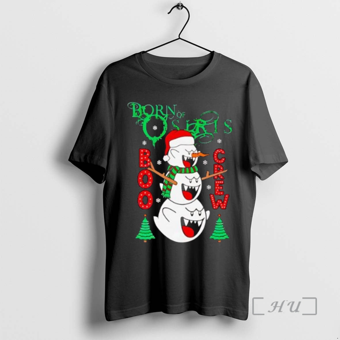 Trending Best Born Of Osiris Moshy The Booman Christmas T-Shirts, Hoodie, Sweatshirt | InkNestWear.com