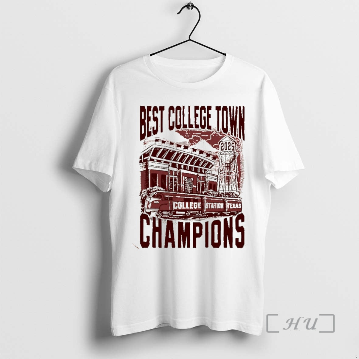 Trending Best College Town 2025 Champions College Station Texas Christmas T-Shirts, Hoodie, Sweatshirt | InkNestWear.com