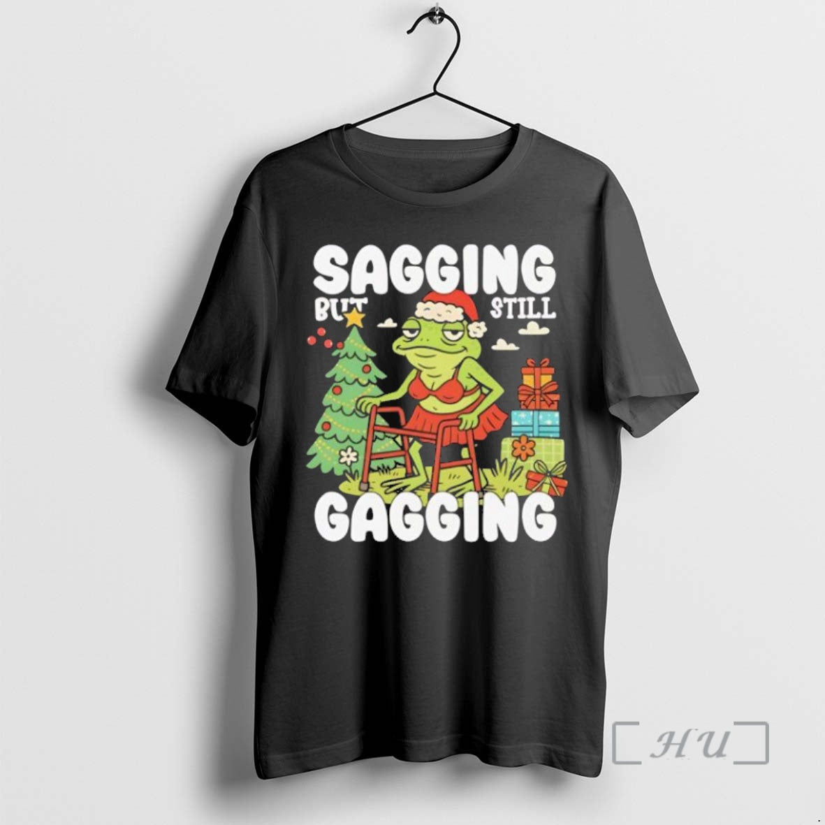 Trending Best Sagging But Still Gagging Christmas Black T-Shirts, Hoodie, Sweatshirt | InkNestWear.com