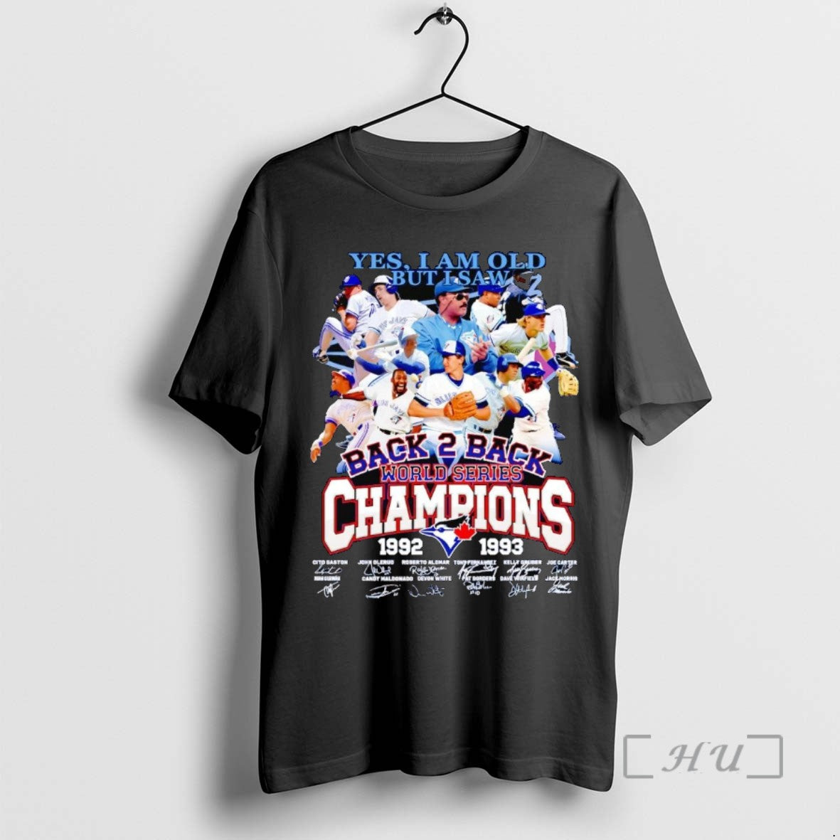 Trending Blue Jays Yes I Am Old But I Saw Back 2 Back World Series T-Shirts, Hoodie, Sweatshirt | InkNestWear.com