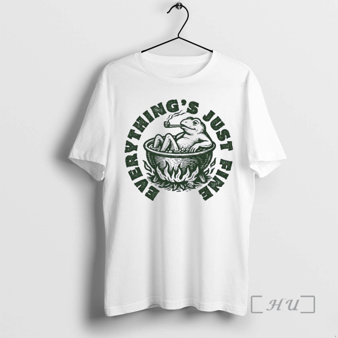 Trending Boiling Frog Everythings Just Fine T-Shirts, Hoodie, Sweatshirt | InkNestWear.com