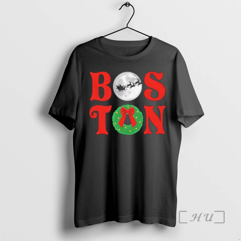 Trending Boston Stacked Christmas Santas 2025 T-Shirts, Hoodie, Sweatshirt | InkNestWear.com