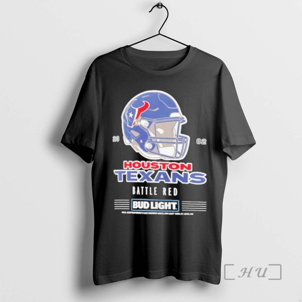 Trending Bud Light X Houston Texans Battle Red Helmet T-Shirts, Hoodie, Sweatshirt | InkNestWear.com