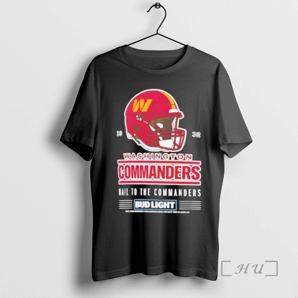 Trending Bud Light X Washington Commanders Hail The Commanders Helmet T-Shirts, Hoodie, Sweatshirt | InkNestWear.com