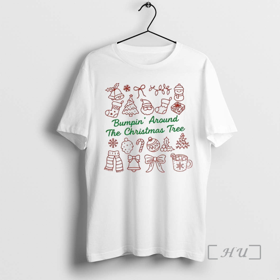 Trending Bumpin Around The Christmas Tree Merry Christmas T-Shirts, Hoodie, Sweatshirt | InkNestWear.com